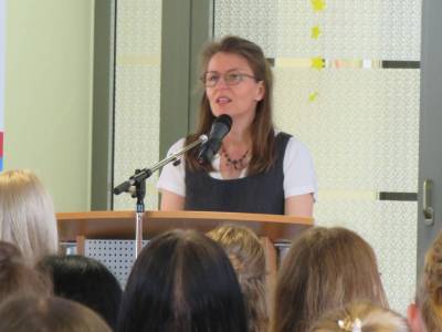 Schulleiterin Nadine Mosler